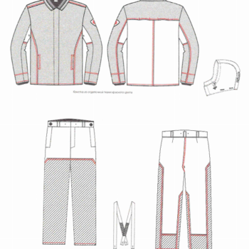 Костюм сварщика зимний "TERMIO-M13 Z", куртка с брюками, 3 класс защиты