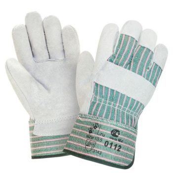 Спилковые комбинированные перчатки "TZ-33"