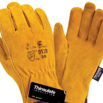 Спилковые утепленные перчатки "TZ-83 Siberia Thinsulate"
