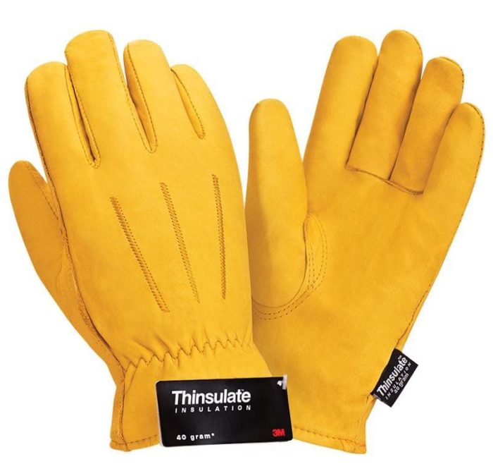 Кожаные утепленные перчатки "TZ-94 Siberia Thinsulate"